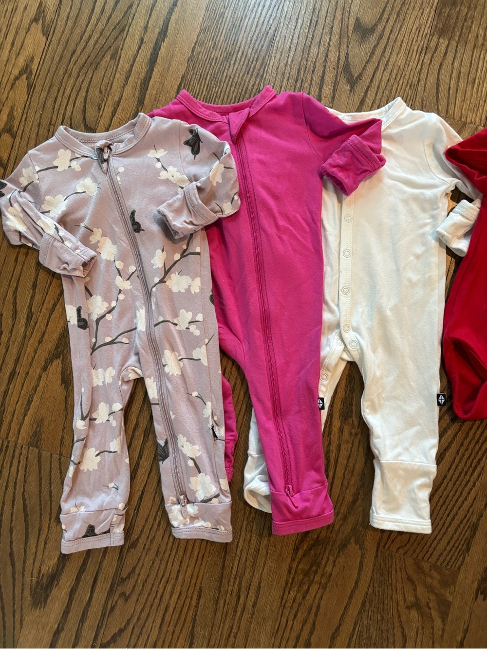 Kyte Baby Newborn onesies and zippered Rompers. Girls. - Picture 2 of 7